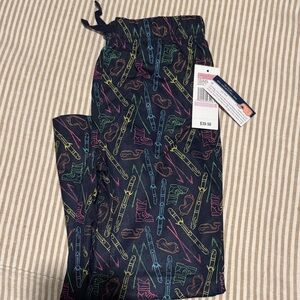 Vineyard Vines Kids Pajama Bottoms - Multicolor on Black